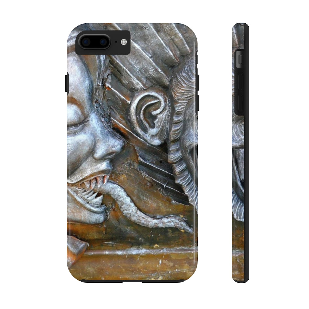 "Snakily Speaking" - iPhone Tough Case - Fry1Productions