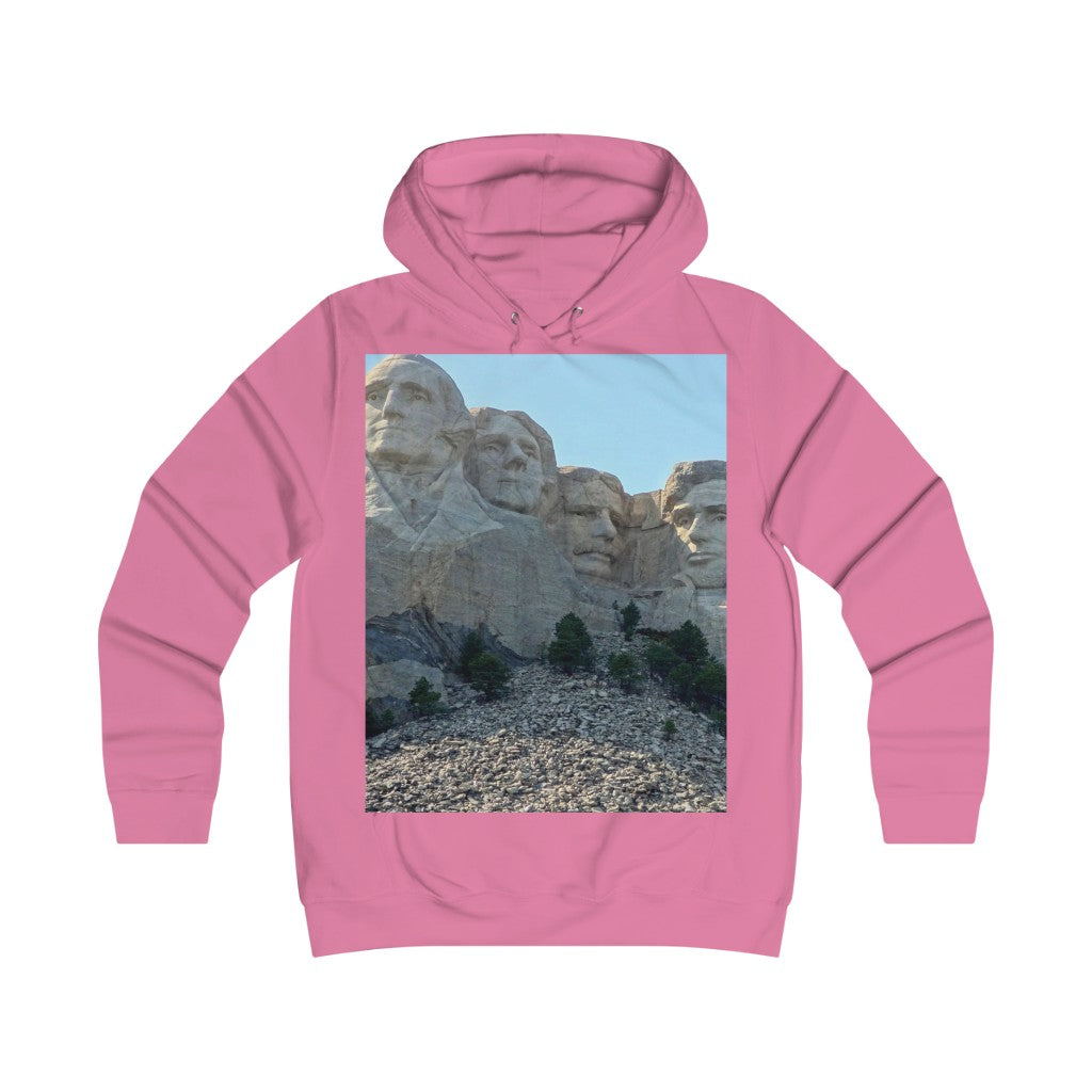 "History Remembered Forever" - Girlie College Hoodie - Fry1Productions