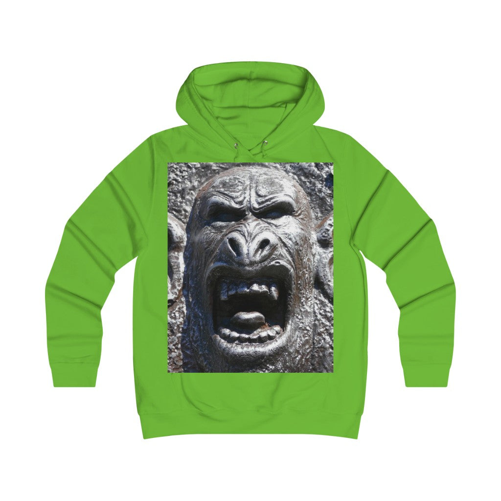"Frenzy Scream" - Girlie College Hoodie - Fry1Productions