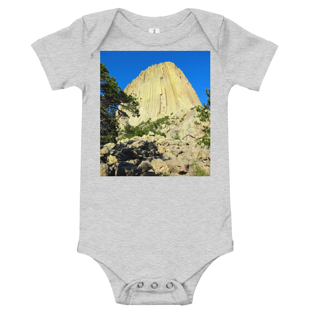 “Reaching Heaven” - Baby Short Sleeve One Piece - Fry1Productions