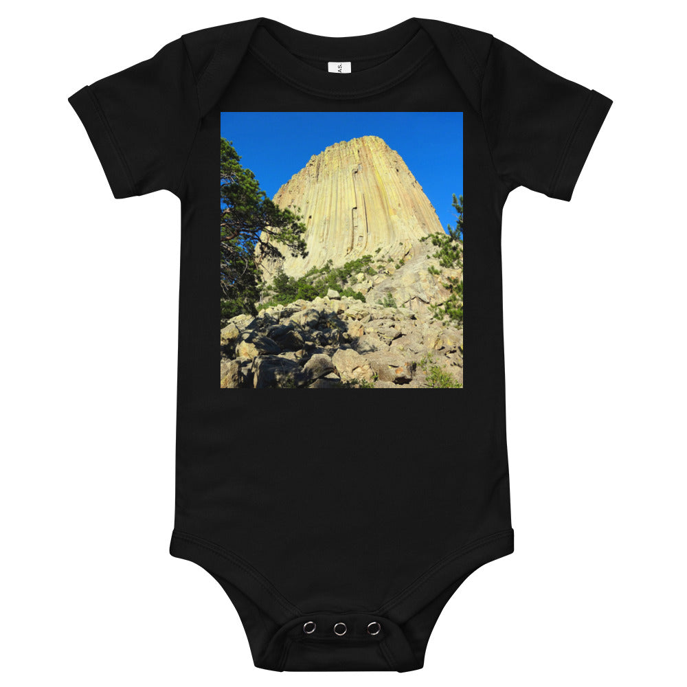 “Reaching Heaven” - Baby Short Sleeve One Piece - Fry1Productions