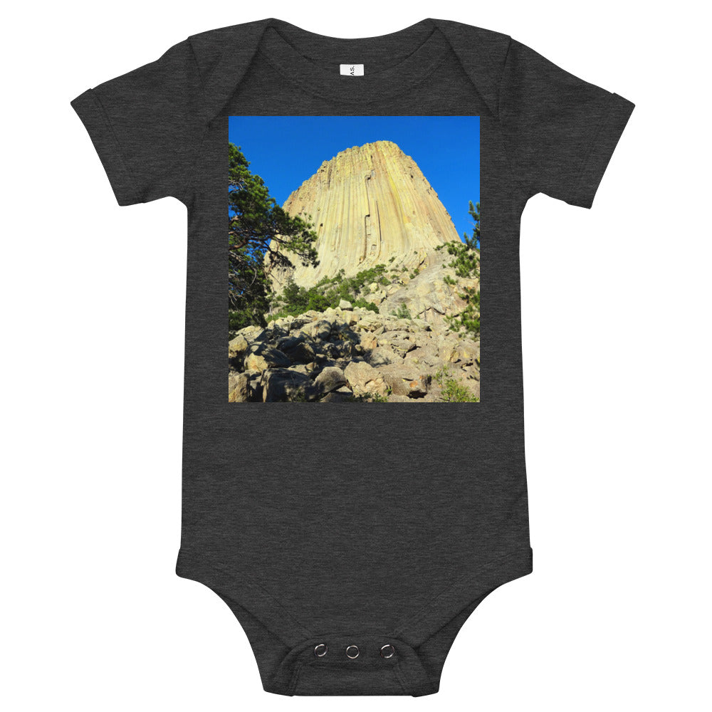 “Reaching Heaven” - Baby Short Sleeve One Piece - Fry1Productions