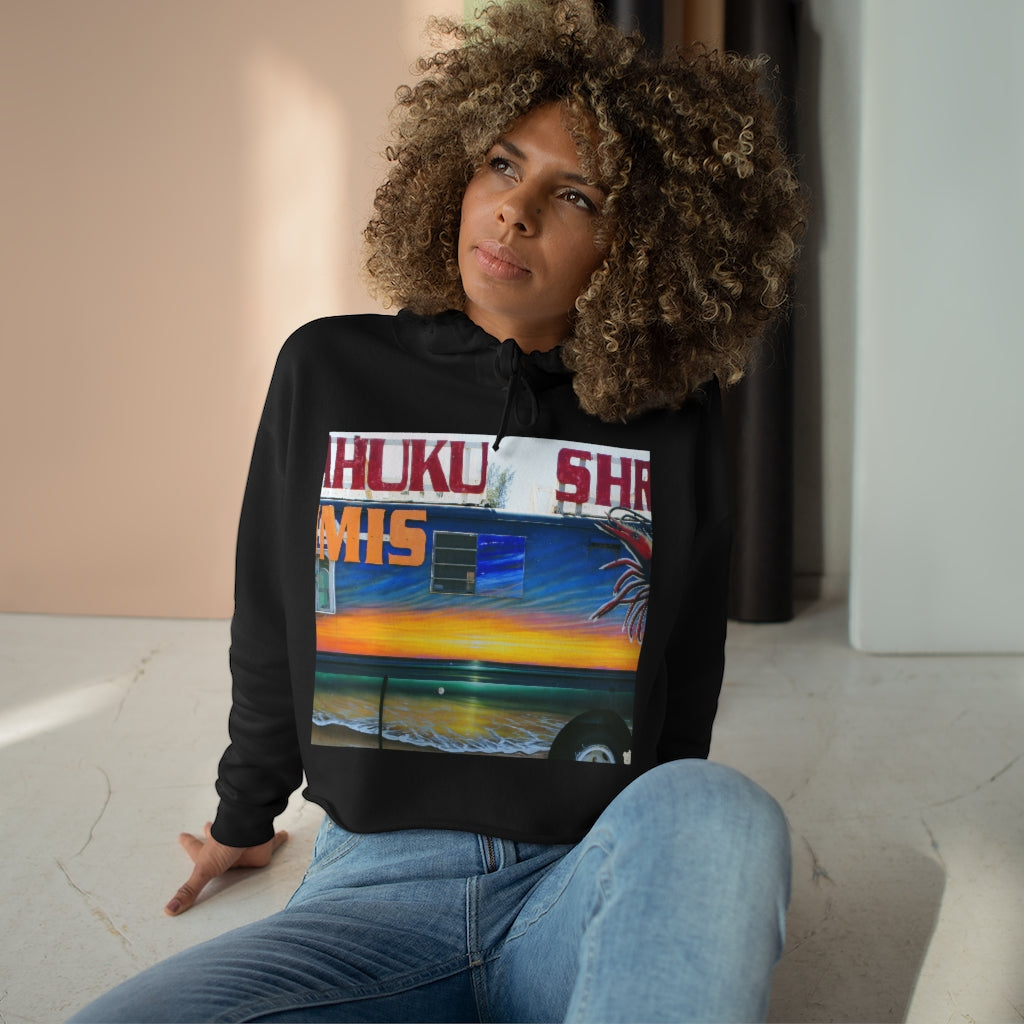 Fumis Aloha - Crop Hoodie - Fry1Productions