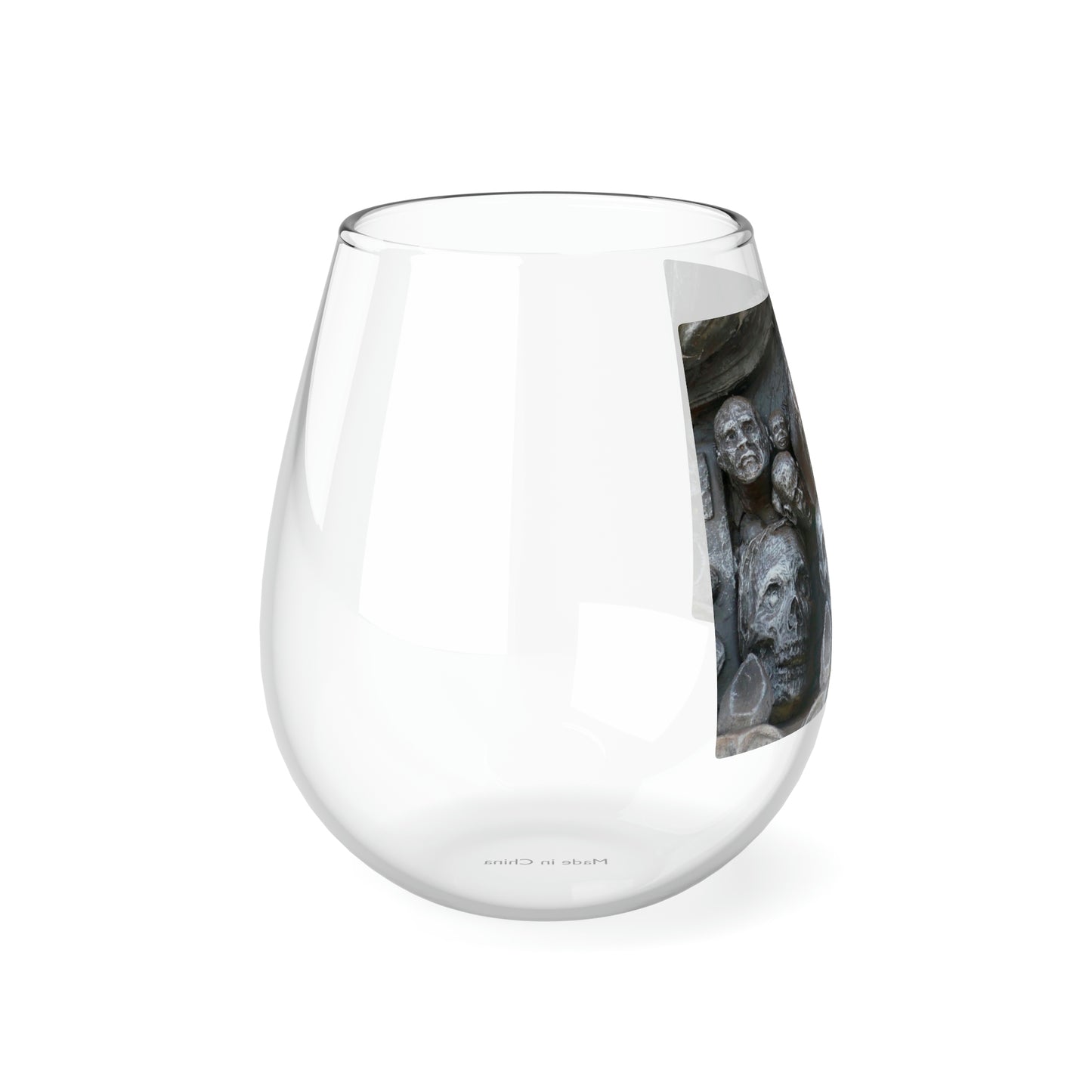 Waiting For The King - Stemless Wine Glass, 11.75 oz - Fry1Productions