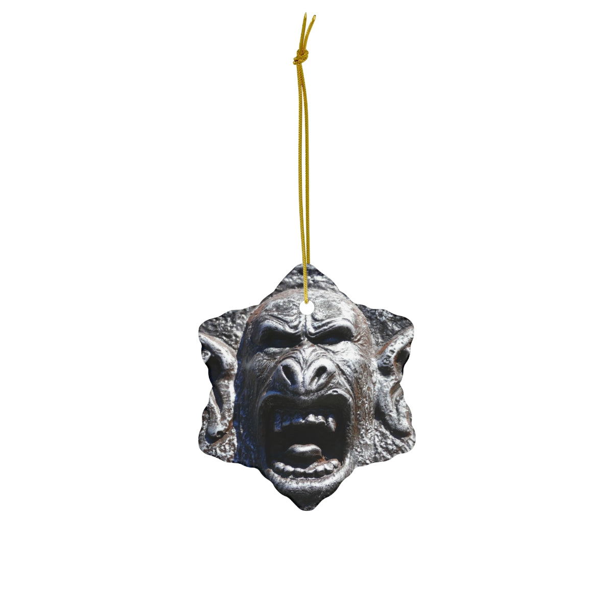 Frenzy Scream - Ceramic Ornaments - Fry1Productions