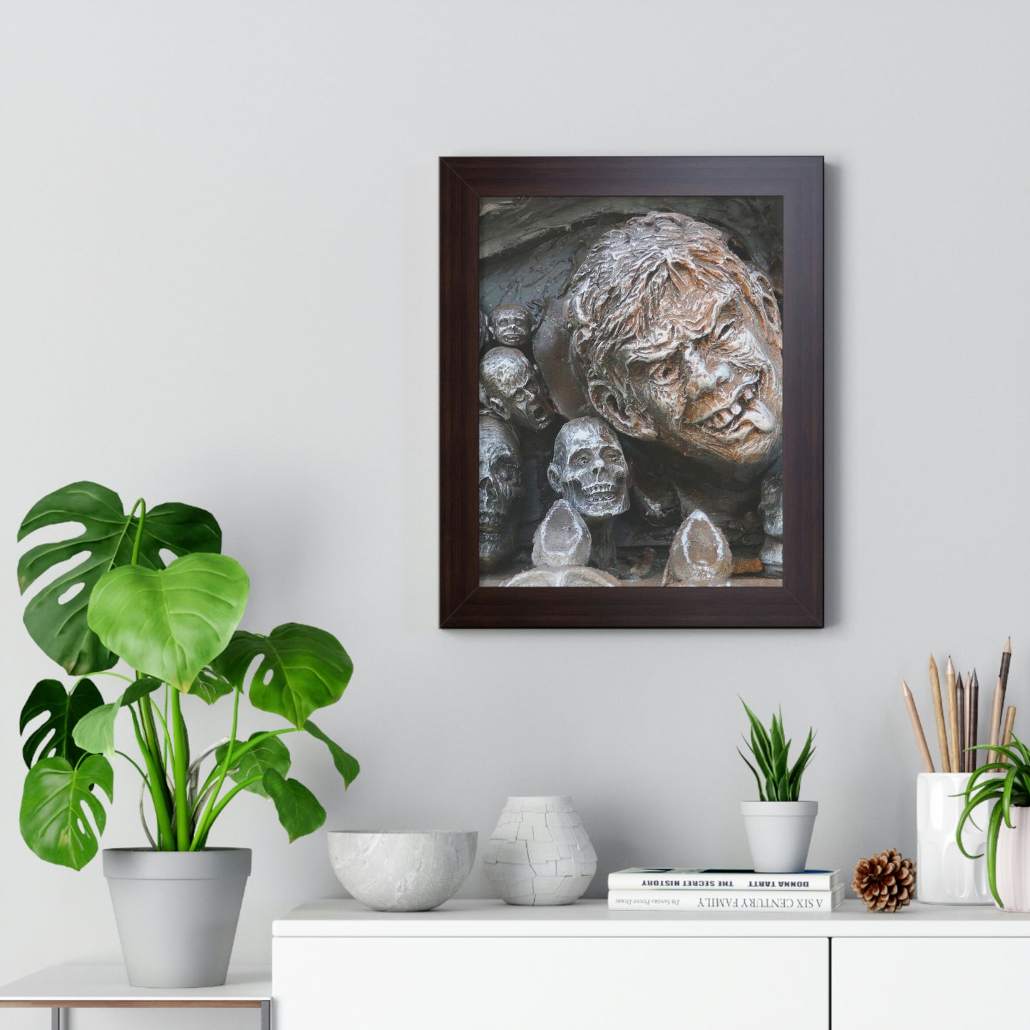 Waiting for the King - Framed Vertical Poster - Fry1Productions