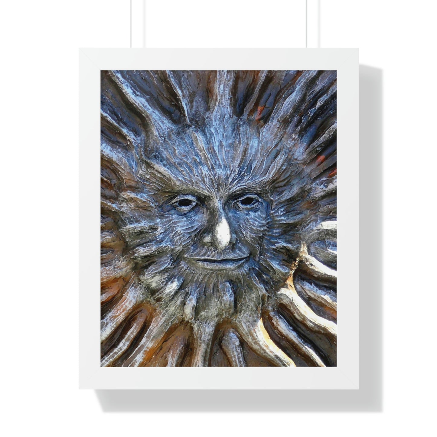 Sun God - Framed Vertical Poster - Fry1Productions