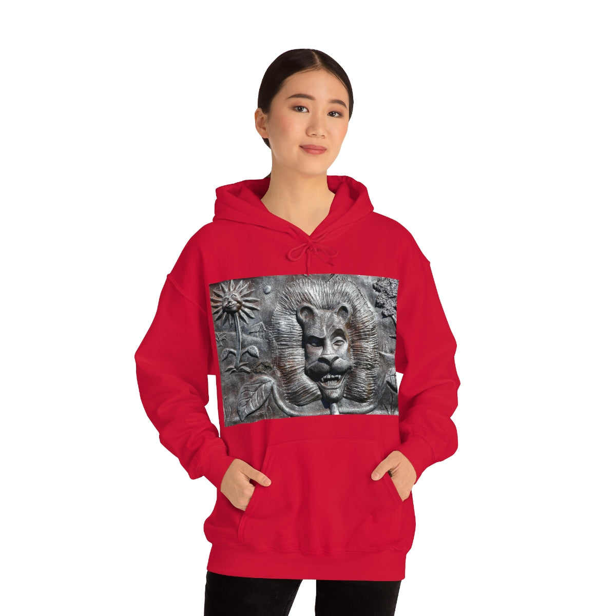 Lion's Friends Forever - Unisex Heavy Blend Hooded Sweatshirt - Fry1Productions