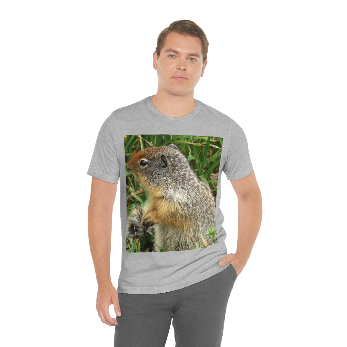 Inquisitive Stare - Unisex Jersey Short Sleeve T-Shirt - Fry1Productions