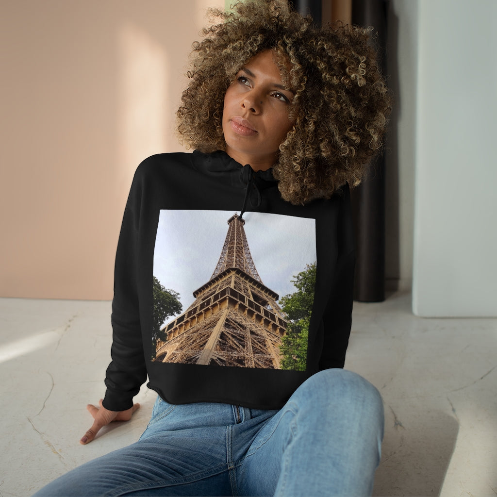 Rising Heavenly - Crop Hoodie - Fry1Productions