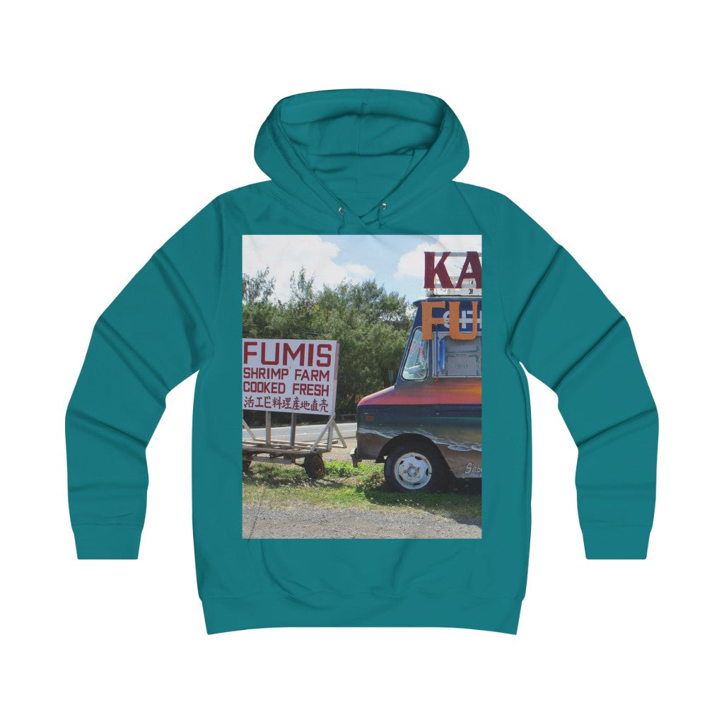 Aloha Keanu - Girlie College Hoodie - Fry1Productions