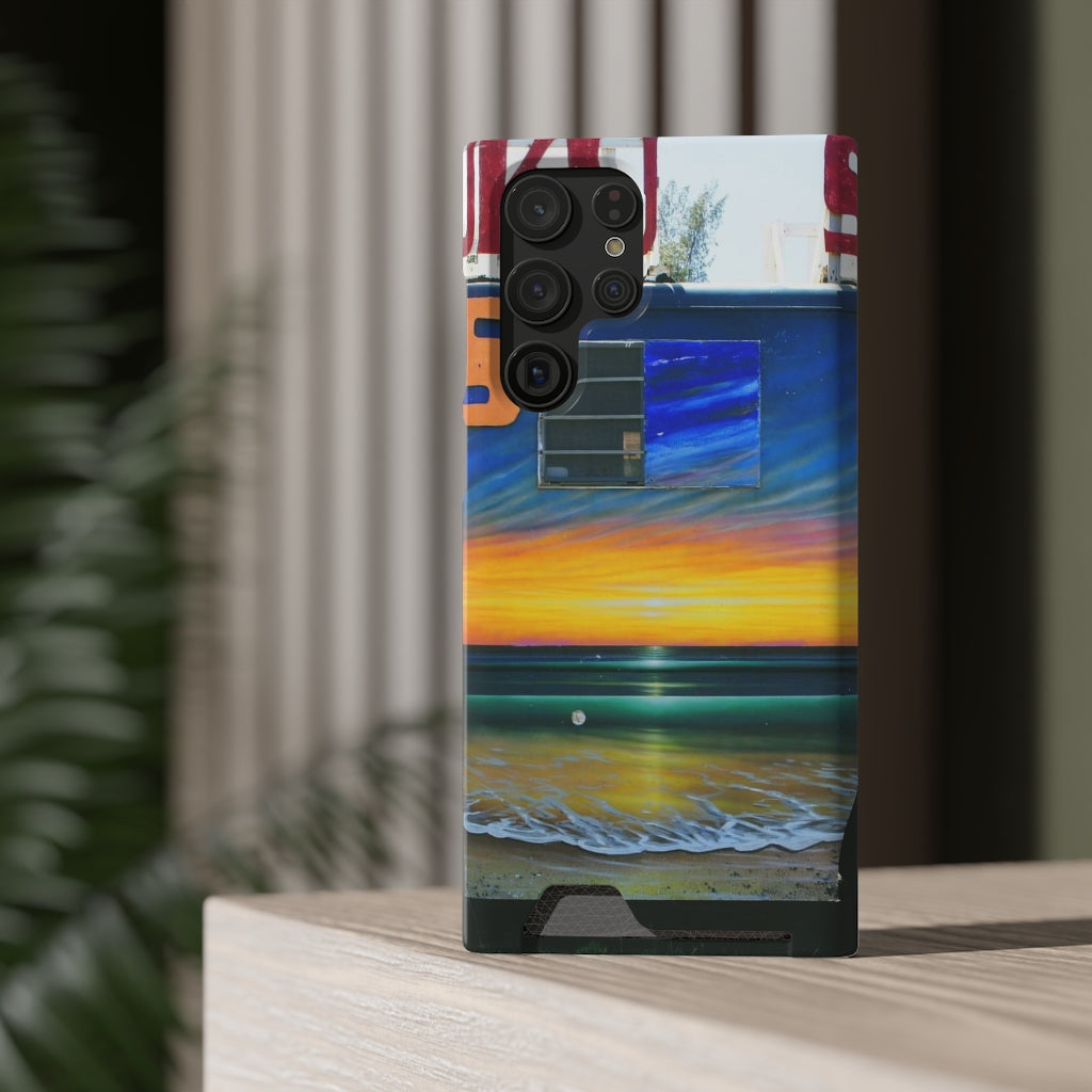 "Fumis Aloha" - Galaxy S22 S21 & iPhone 13 Case With Card Holder - Fry1Productions