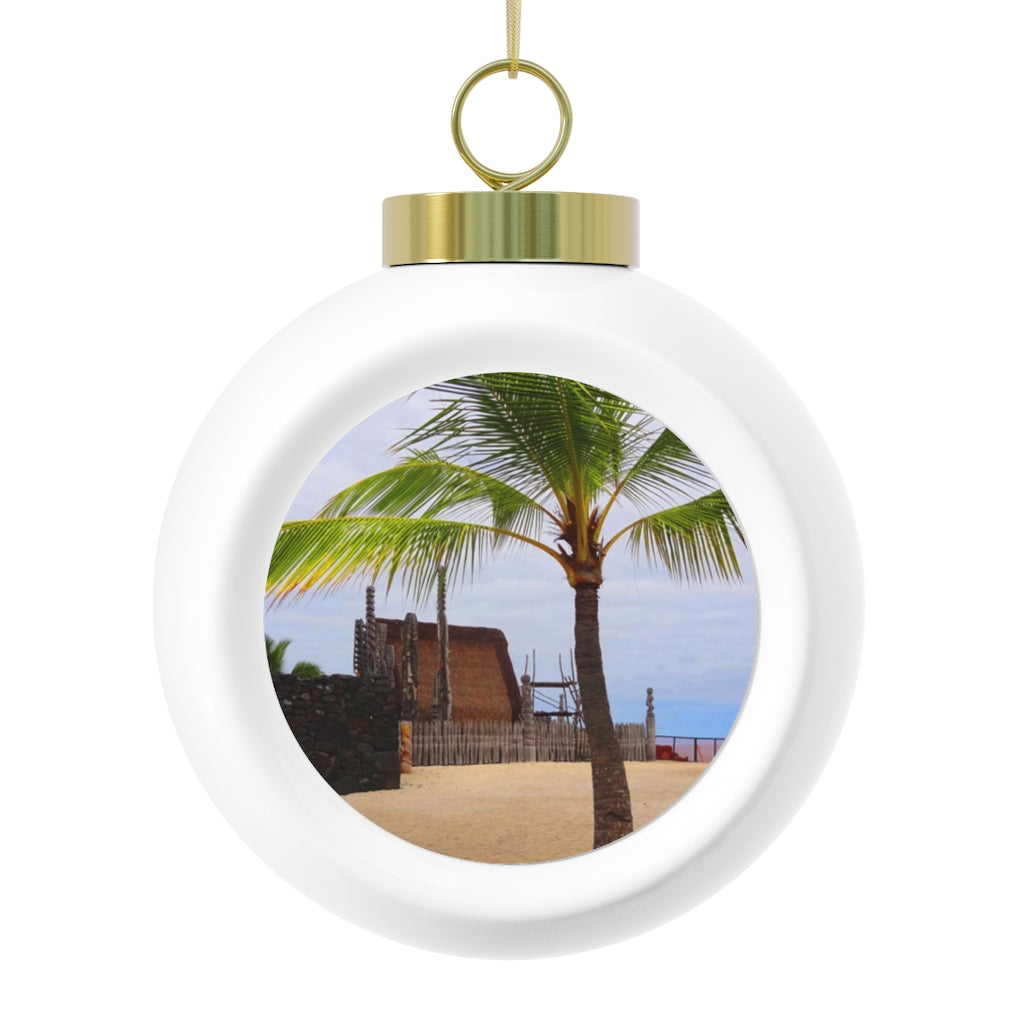Florescence Hale O Keawe - Christmas Ball Ornament - Fry1Productions