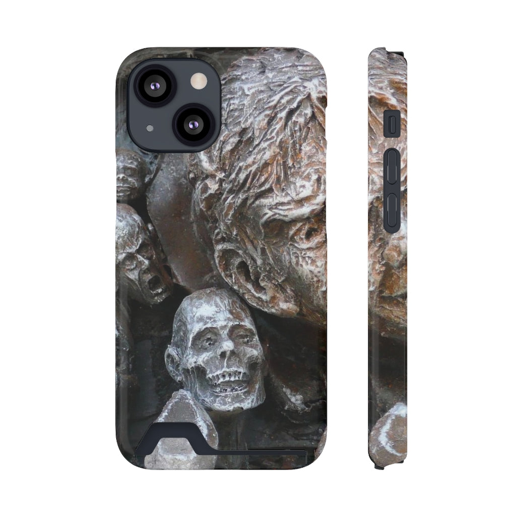 "Waiting for the King" - Galaxy S22 S21 & iPhone 13 Case With Card Holder - Fry1Productions