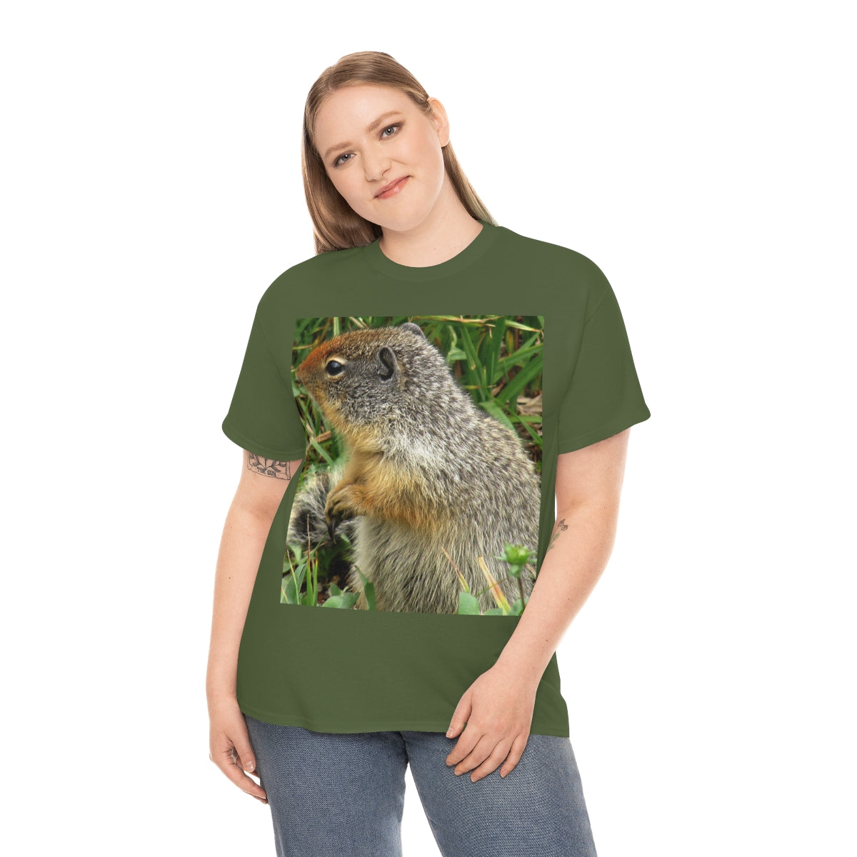 Inquisitive Stare - Unisex Heavy Cotton Tee - Fry1Productions