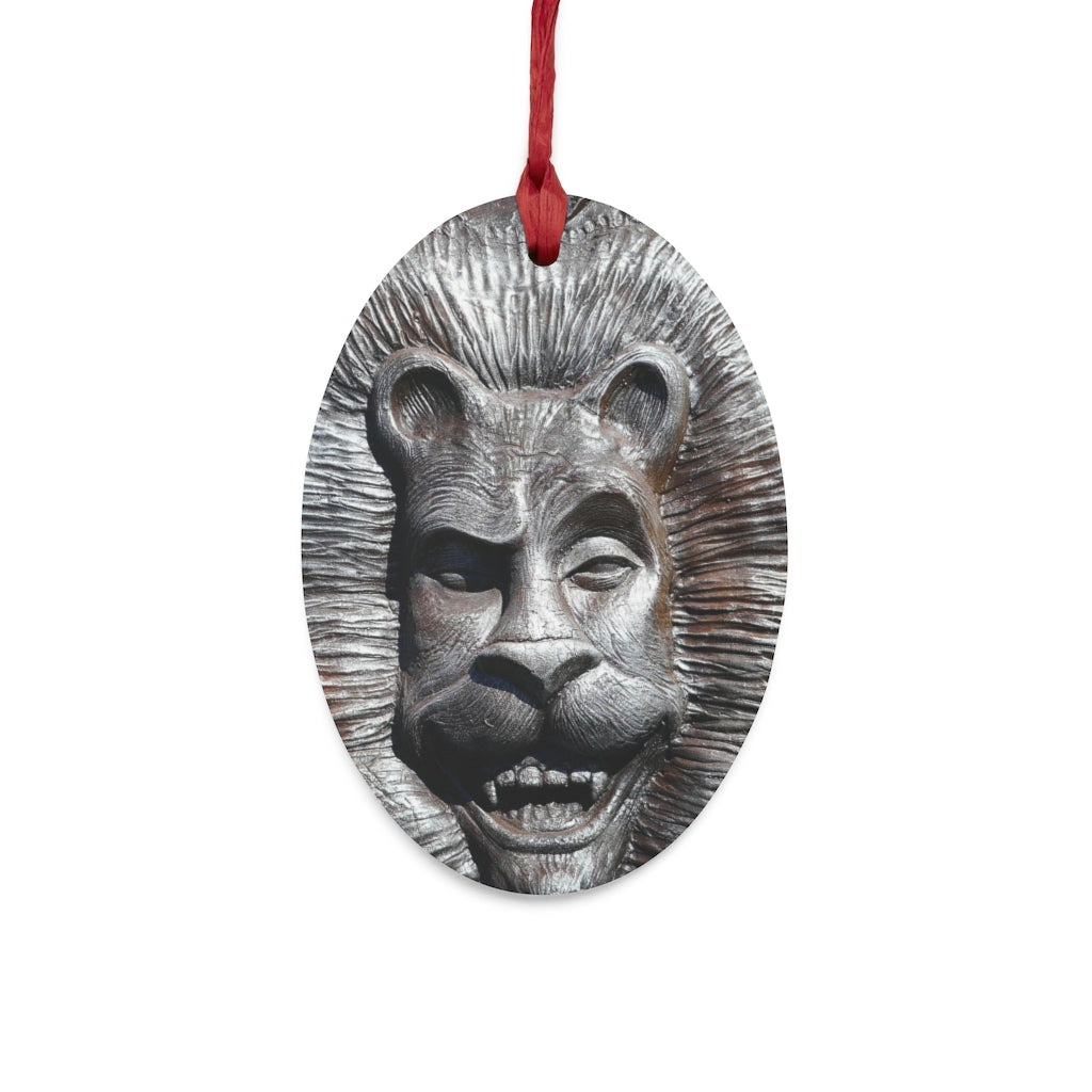 Lion's Friends Forever - Wooden Christmas Ornaments - Fry1Productions