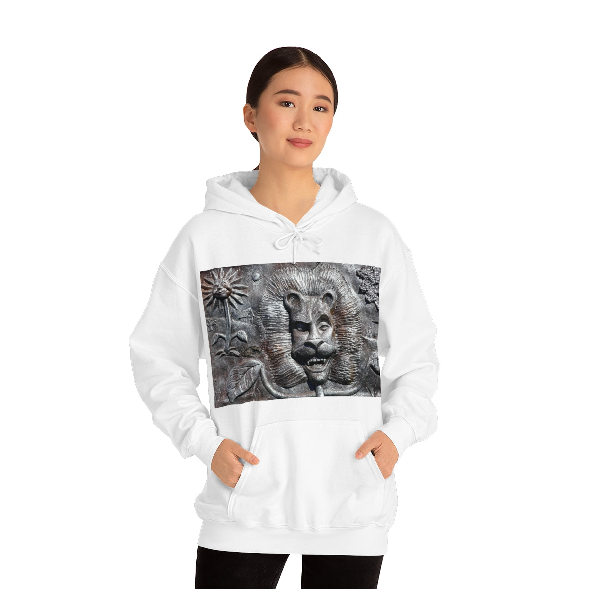 Lion's Friends Forever - Unisex Heavy Blend Hooded Sweatshirt - Fry1Productions