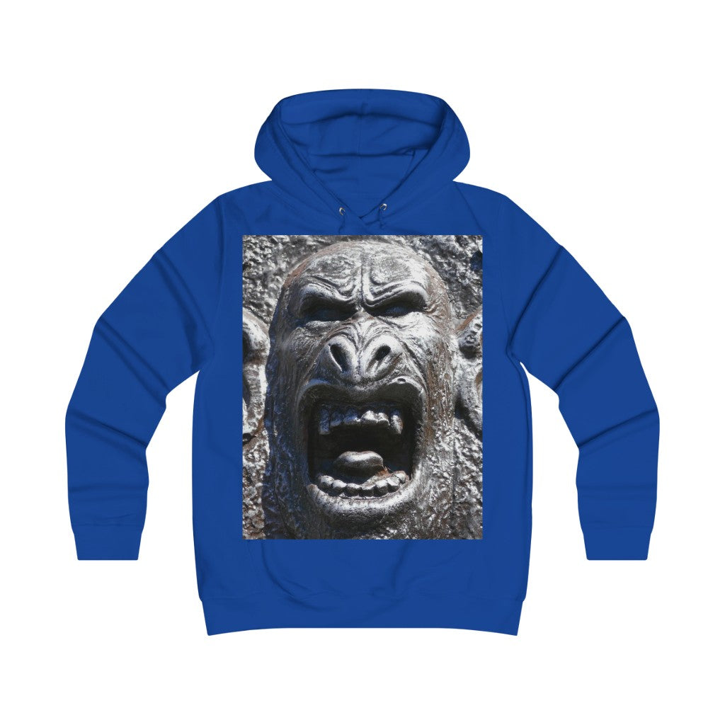"Frenzy Scream" - Girlie College Hoodie - Fry1Productions