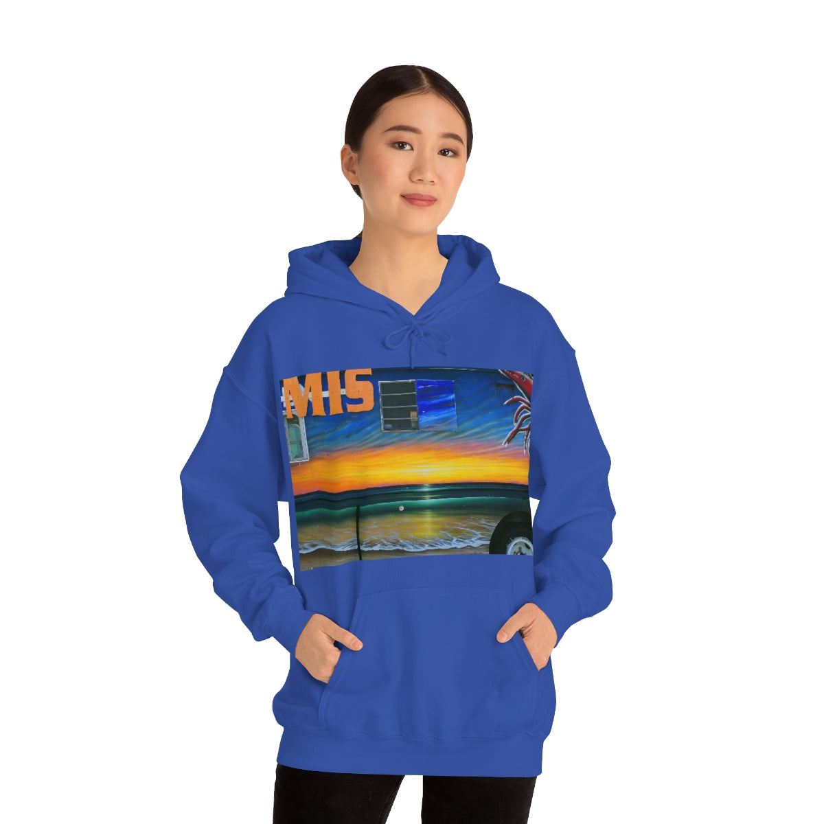 Fumis Aloha - Unisex Heavy Blend Hooded Sweatshirt - Fry1Productions