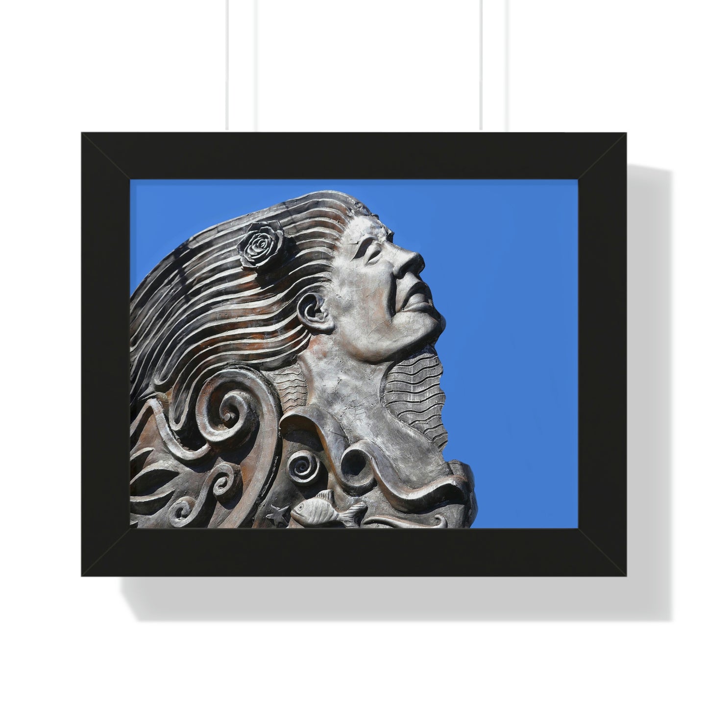 Nymph Beauty - Framed Horizontal Poster - Fry1Productions