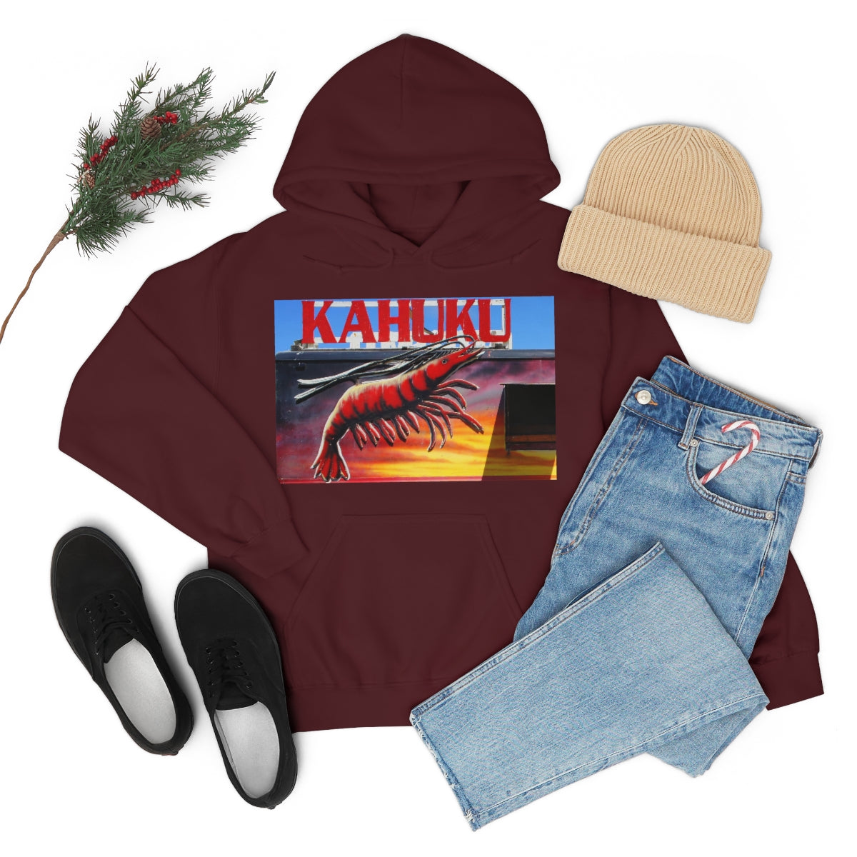 Kahuku Kai - Unisex Heavy Blend Hooded Sweatshirt - Fry1Productions