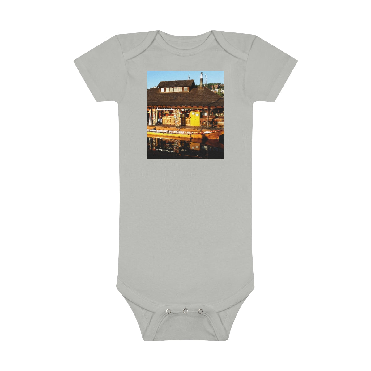 Q'il'bid Awe - Baby Short Sleeve Onesie - Fry1Productions