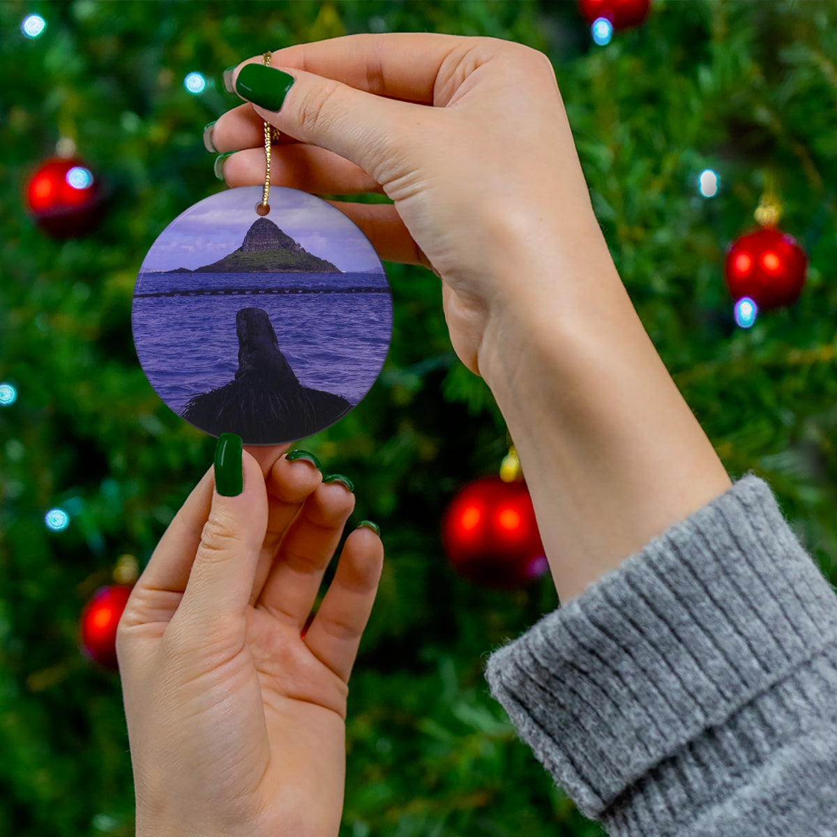 Wade To Chinaman's Hat - Ceramic Ornaments - Fry1Productions