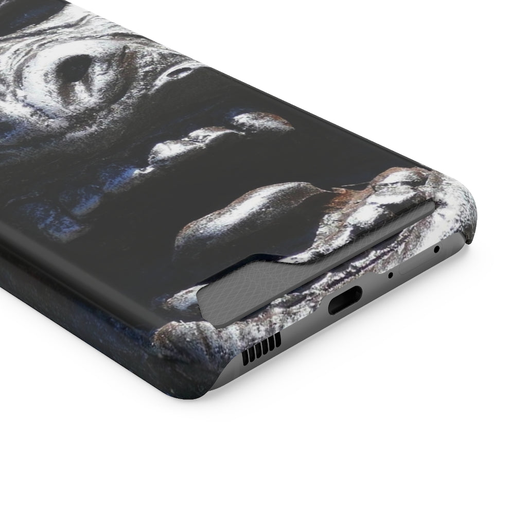 "Frenzy Scream" - Galaxy S22 S21 & iPhone 13 Case With Card Holder - Fry1Productions