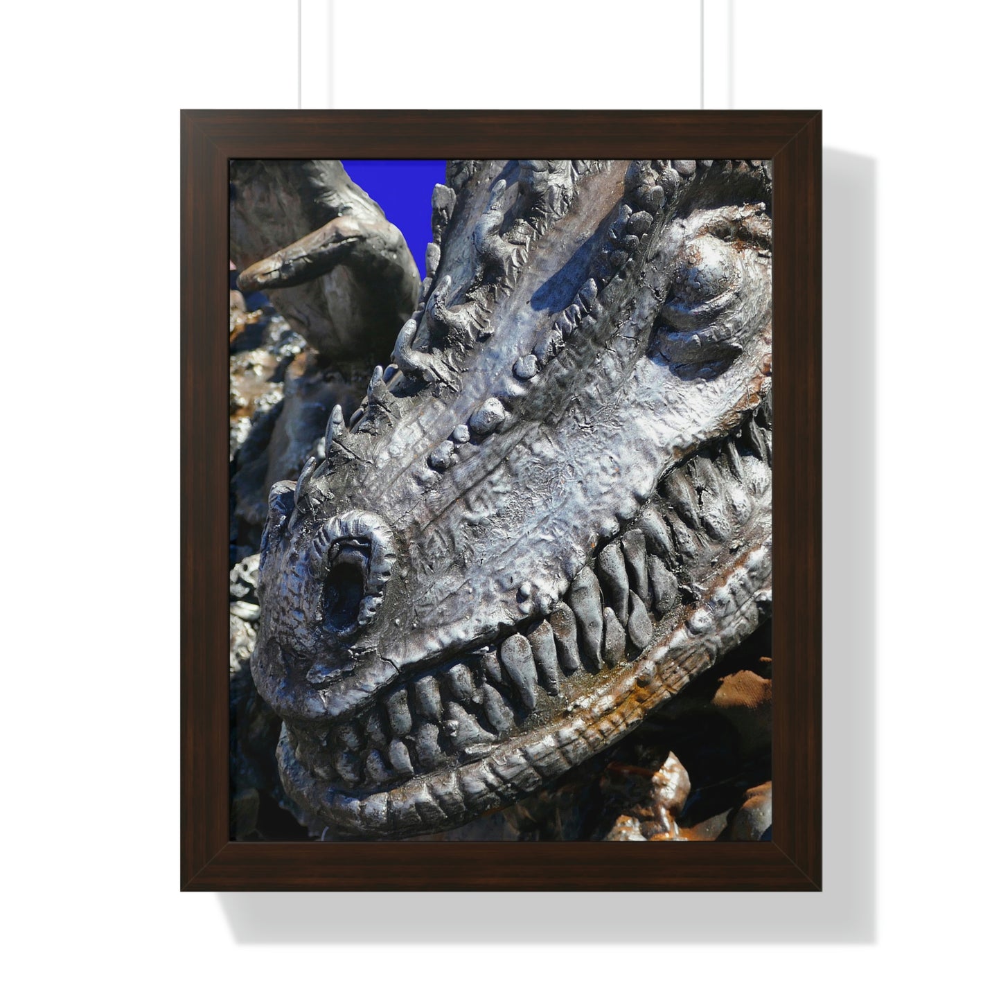 Delectable Vision - Framed Vertical Poster - Fry1Productions
