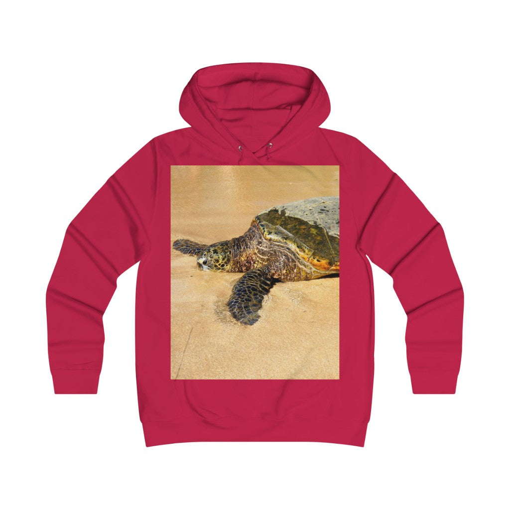 "Glistening Journey" - Girlie College Hoodie - Fry1Productions