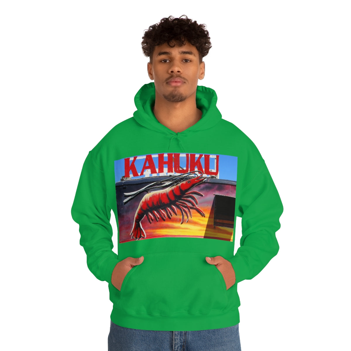 Kahuku Kai - Unisex Heavy Blend Hooded Sweatshirt - Fry1Productions