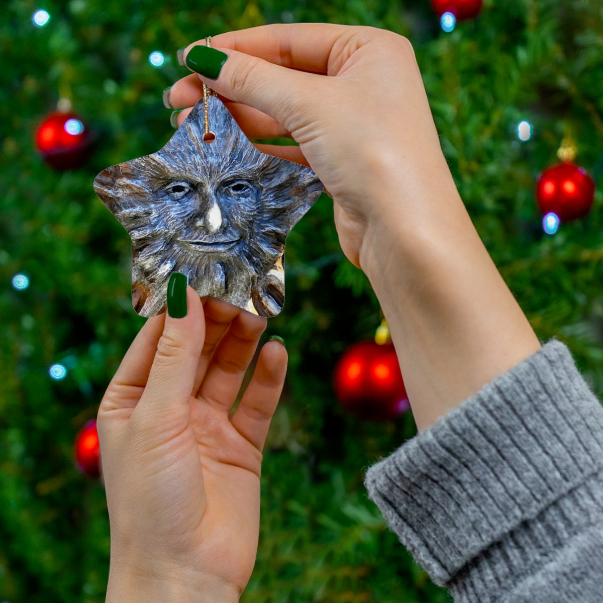 Sun God - Ceramic Ornaments - Fry1Productions