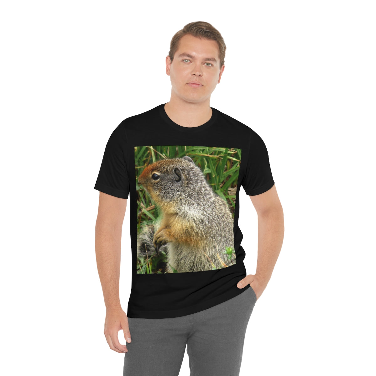 Inquisitive Stare - Unisex Jersey Short Sleeve T-Shirt - Fry1Productions