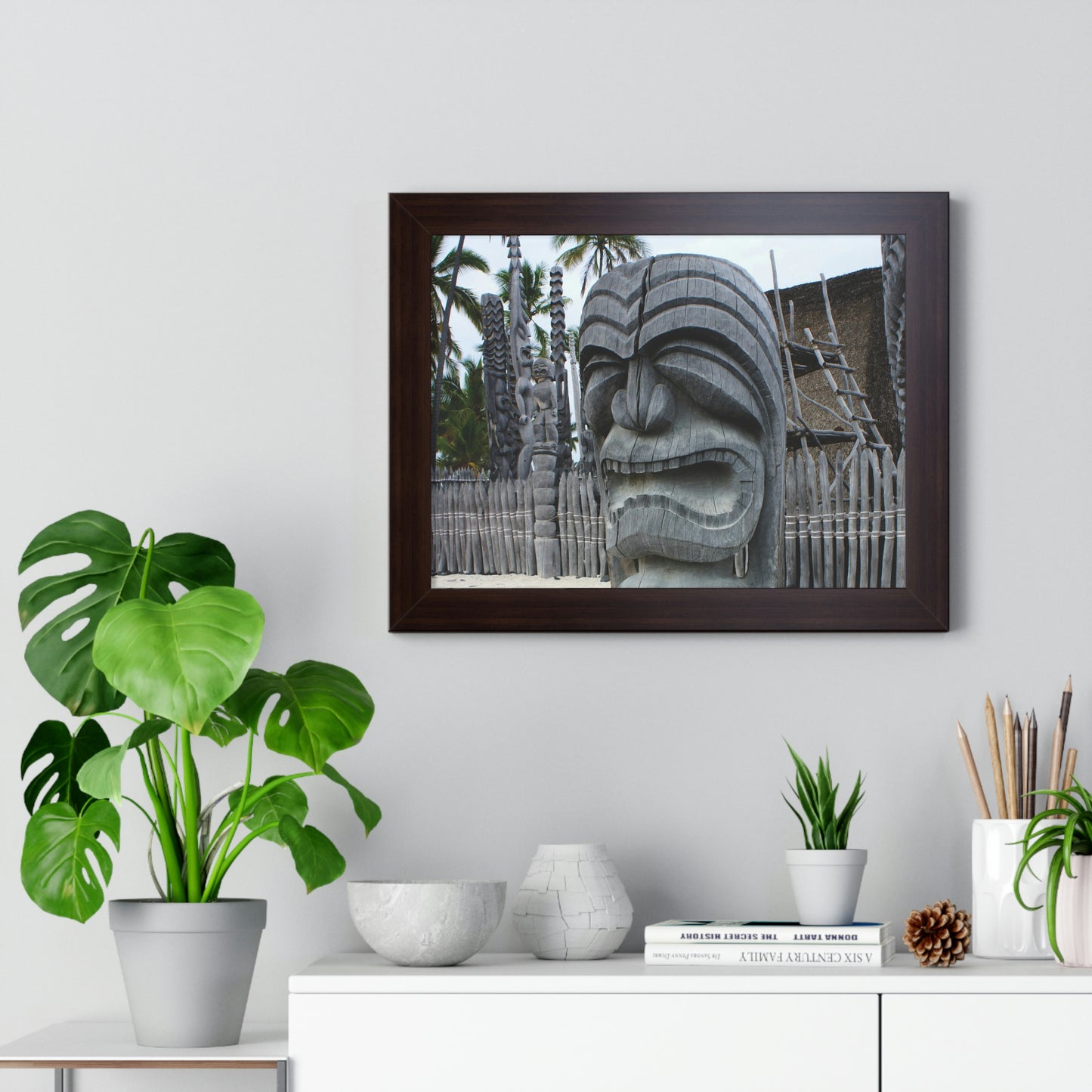 Fierce Guardian - Framed Horizontal Poster - Fry1Productions