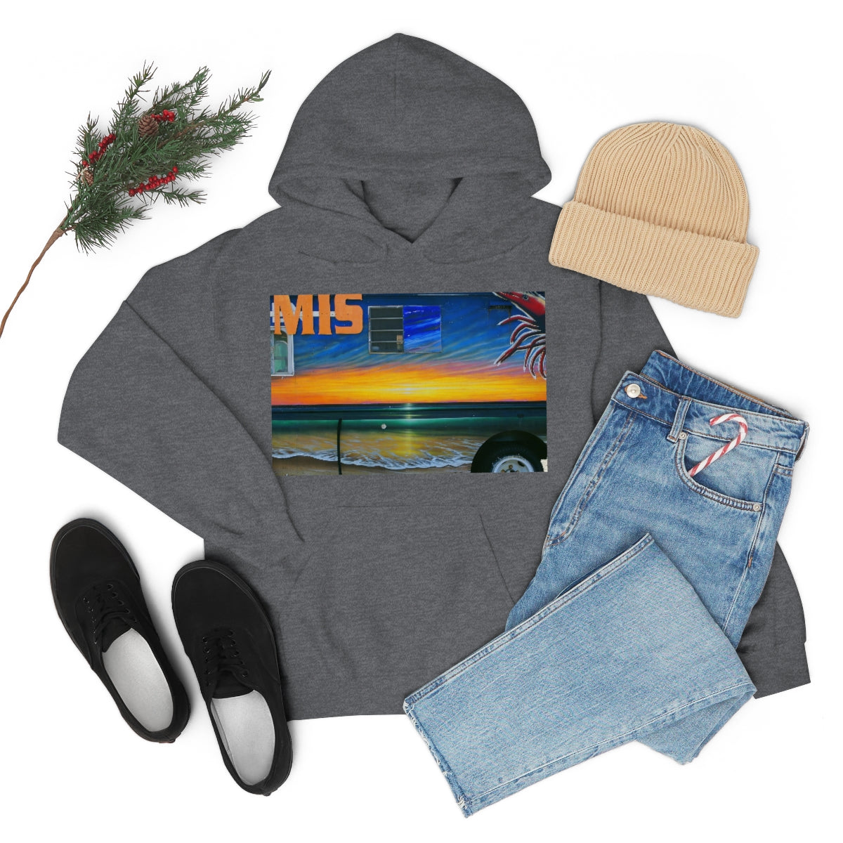 Fumis Aloha - Unisex Heavy Blend Hooded Sweatshirt - Fry1Productions