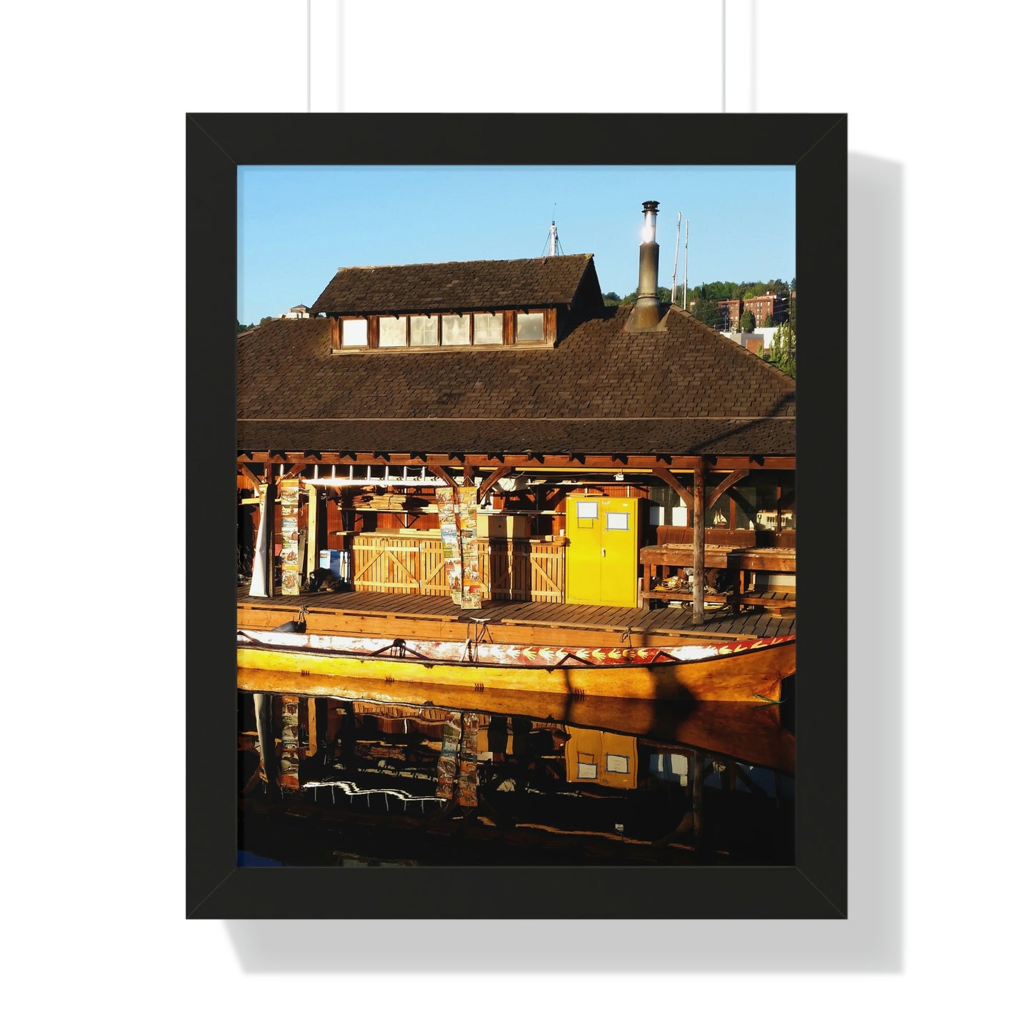 Q'il'bid Awe - Framed Vertical Poster - Fry1Productions