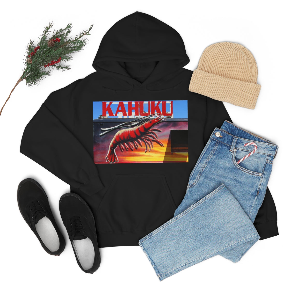 Kahuku Kai - Unisex Heavy Blend Hooded Sweatshirt - Fry1Productions
