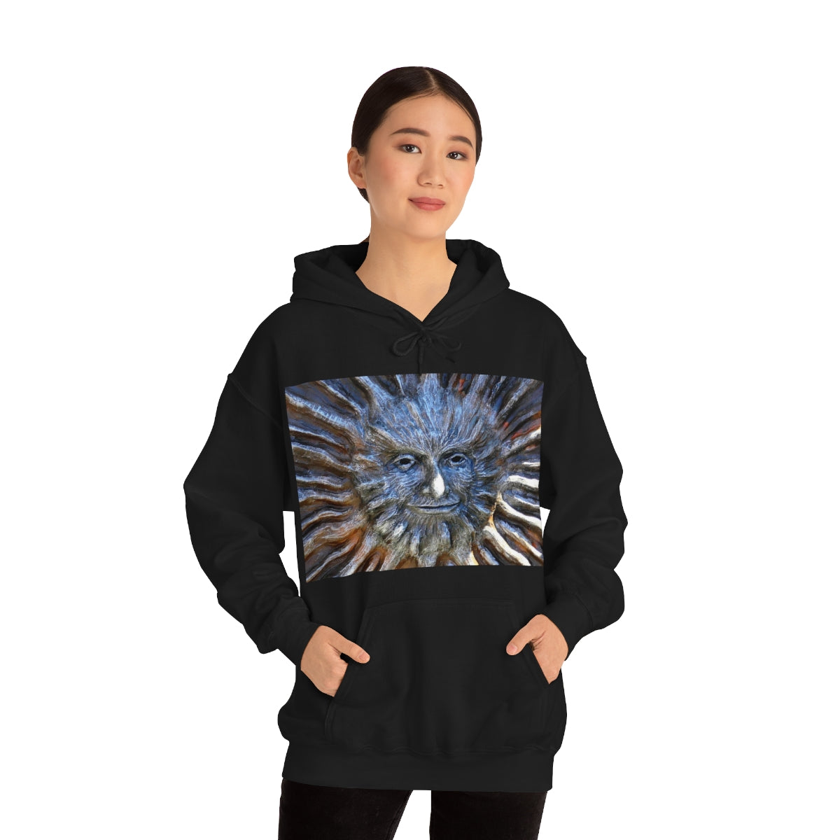 Sun God - Unisex Heavy Blend Hooded Sweatshirt - Fry1Productions