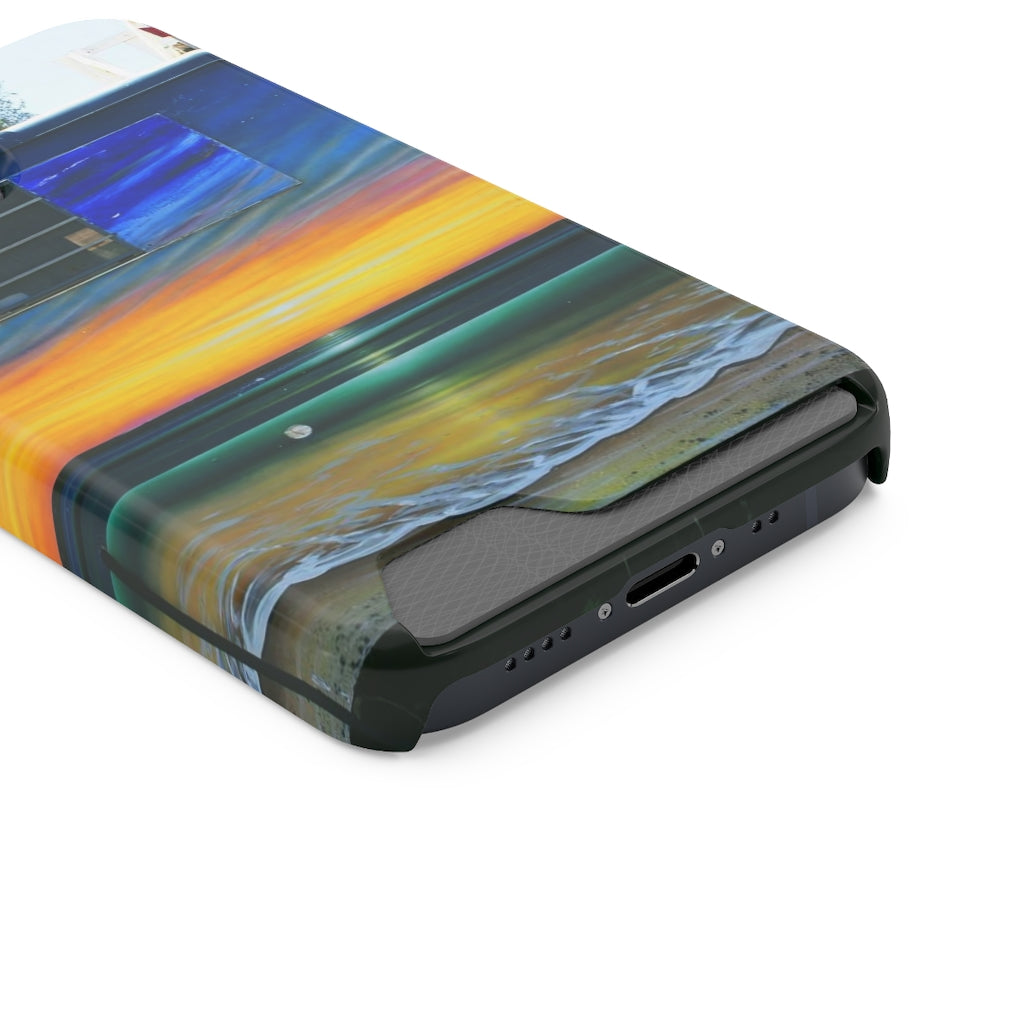 "Fumis Aloha" - Galaxy S22 S21 & iPhone 13 Case With Card Holder - Fry1Productions