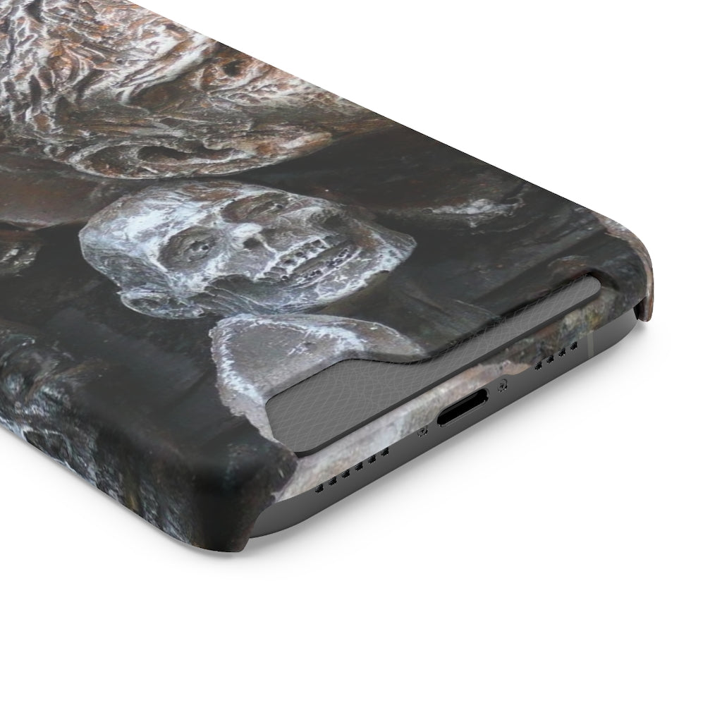 "Waiting for the King" - Galaxy S22 S21 & iPhone 13 Case With Card Holder - Fry1Productions