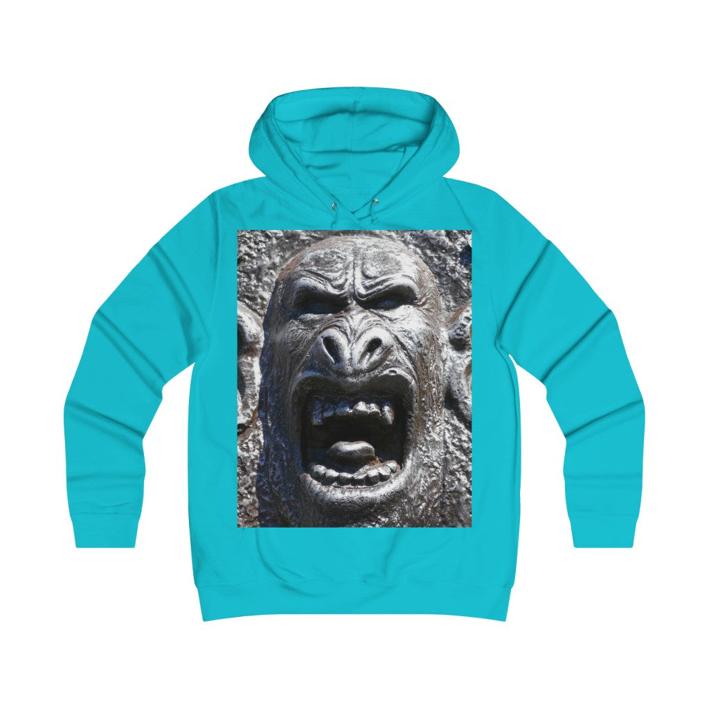 "Frenzy Scream" - Girlie College Hoodie - Fry1Productions