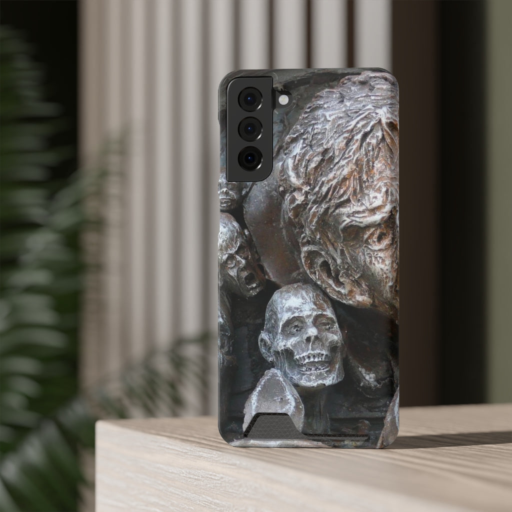 "Waiting for the King" - Galaxy S22 S21 & iPhone 13 Case With Card Holder - Fry1Productions