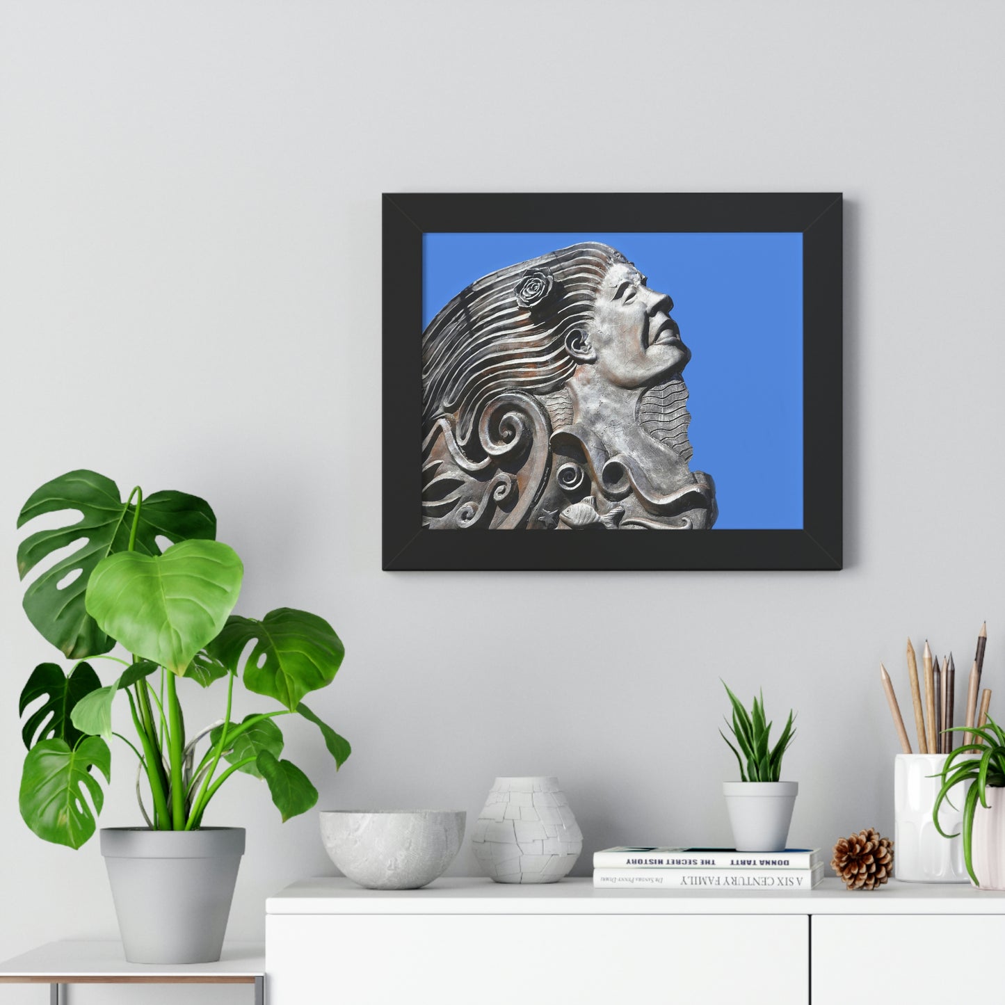 Nymph Beauty - Framed Horizontal Poster - Fry1Productions