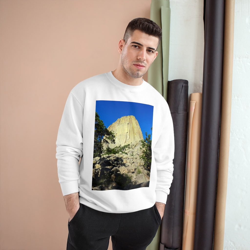 Reaching Heaven - Champion Sweatshirt - Fry1Productions