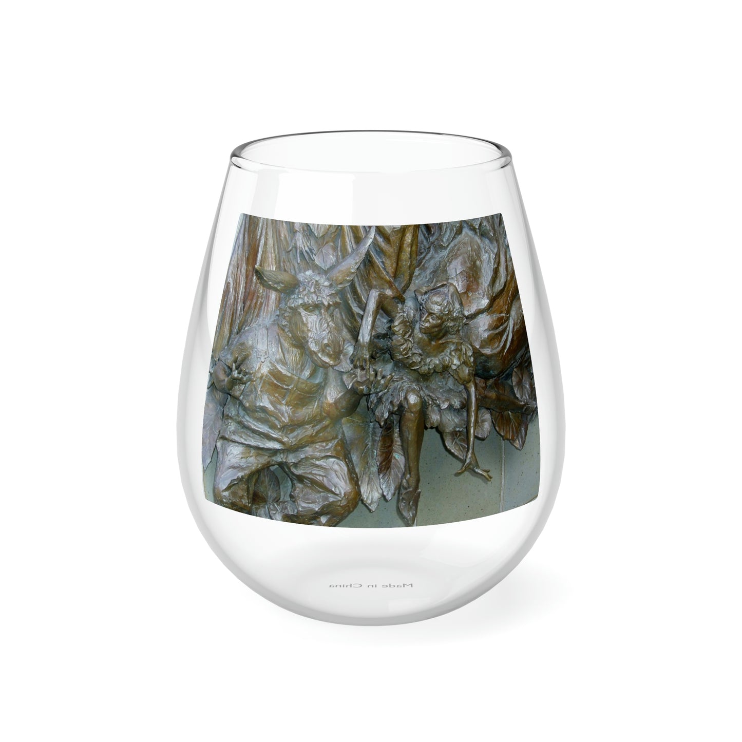 Flight Love - Stemless Wine Glass, 11.75 oz - Fry1Productions
