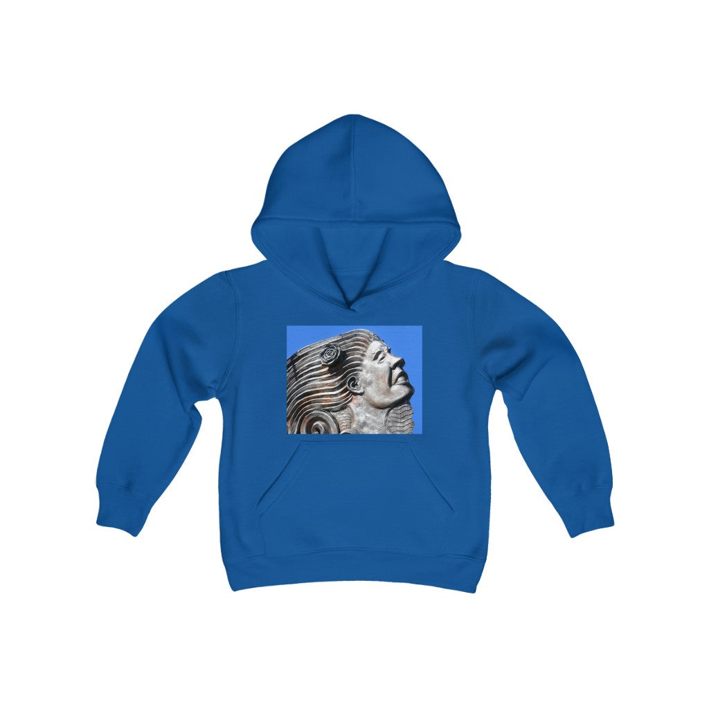 "Nymph Beauty" - Youth Heavy Blend Hooded Sweatshirt - Fry1Productions