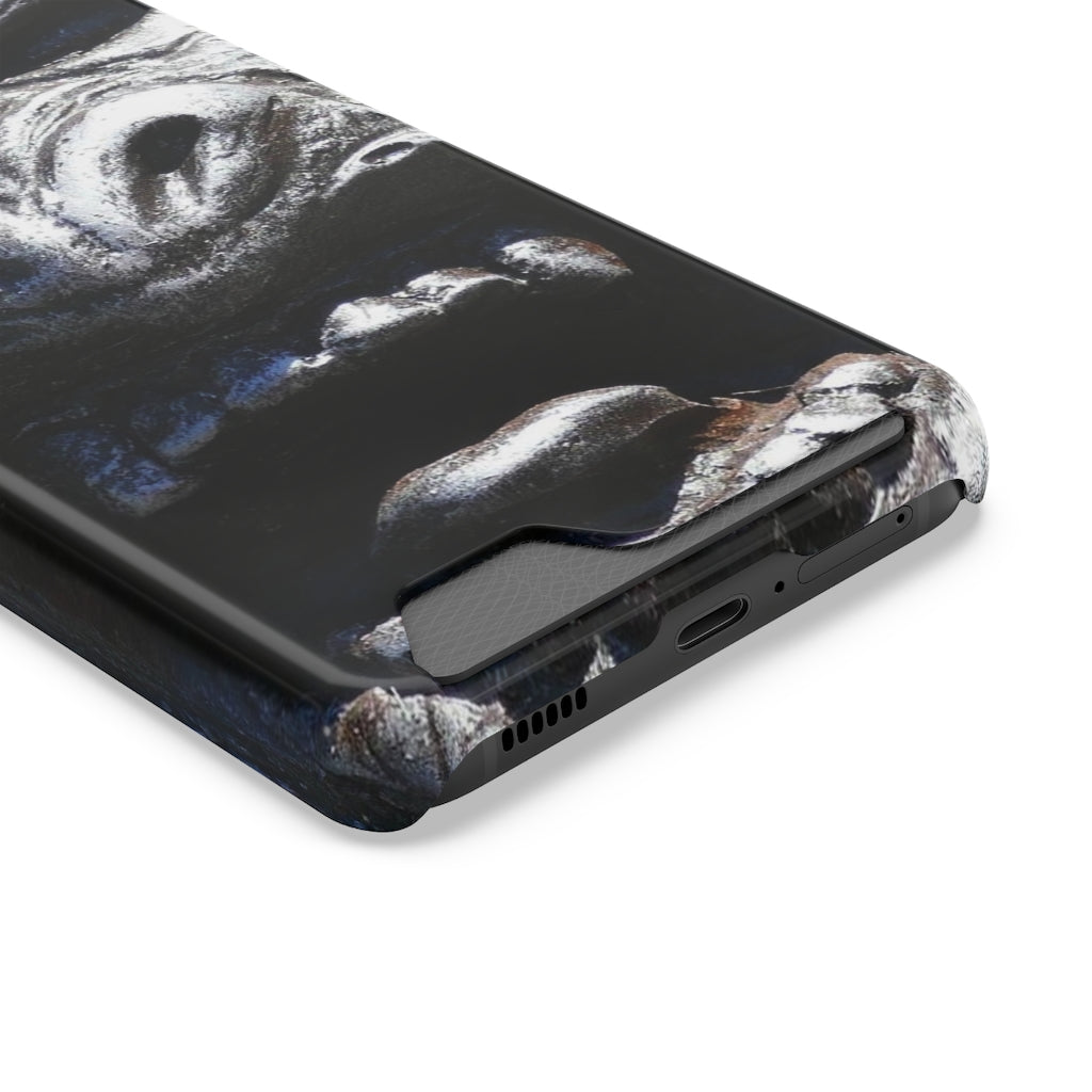 "Frenzy Scream" - Galaxy S22 S21 & iPhone 13 Case With Card Holder - Fry1Productions