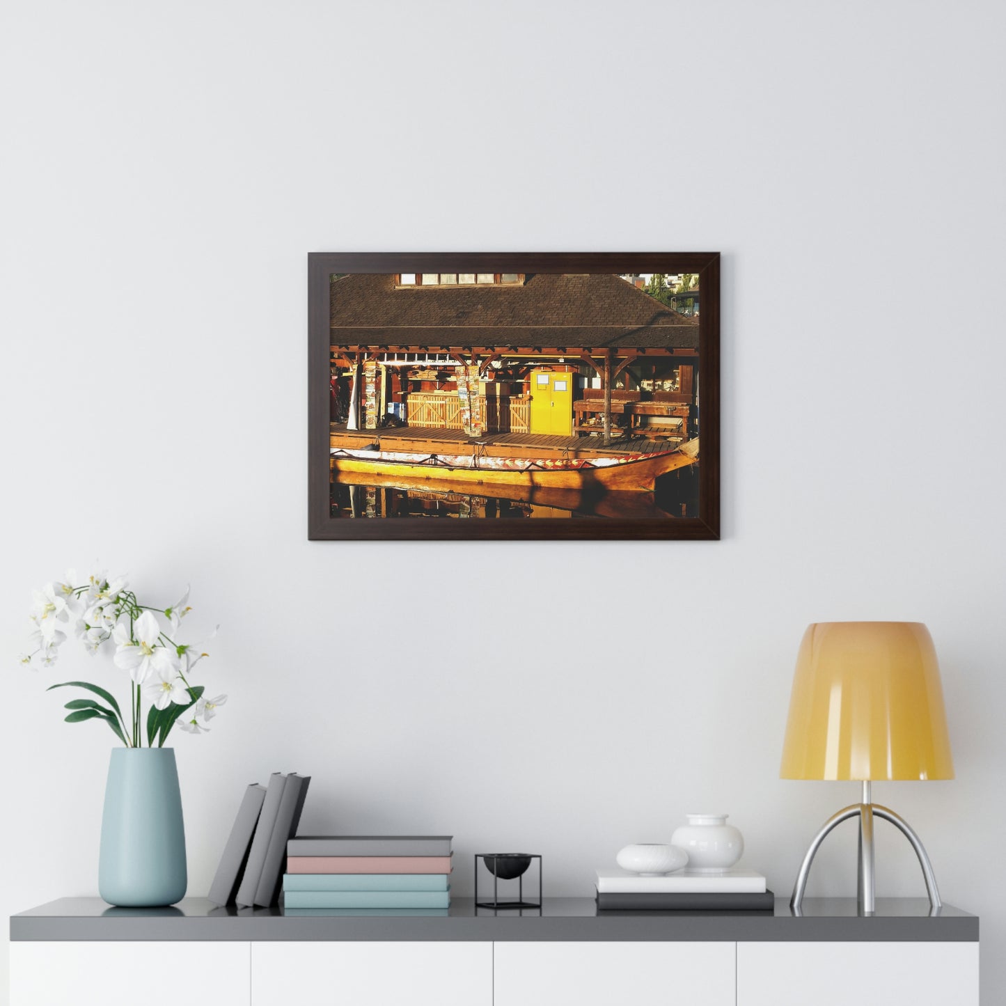 Q'il'bid Awe - Framed Horizontal Poster - Fry1Productions