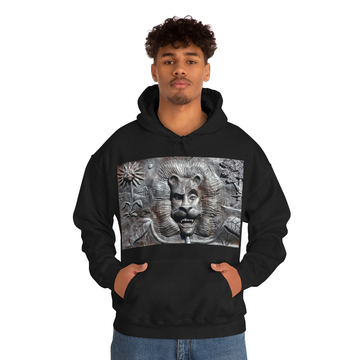 Lion's Friends Forever - Unisex Heavy Blend Hooded Sweatshirt - Fry1Productions