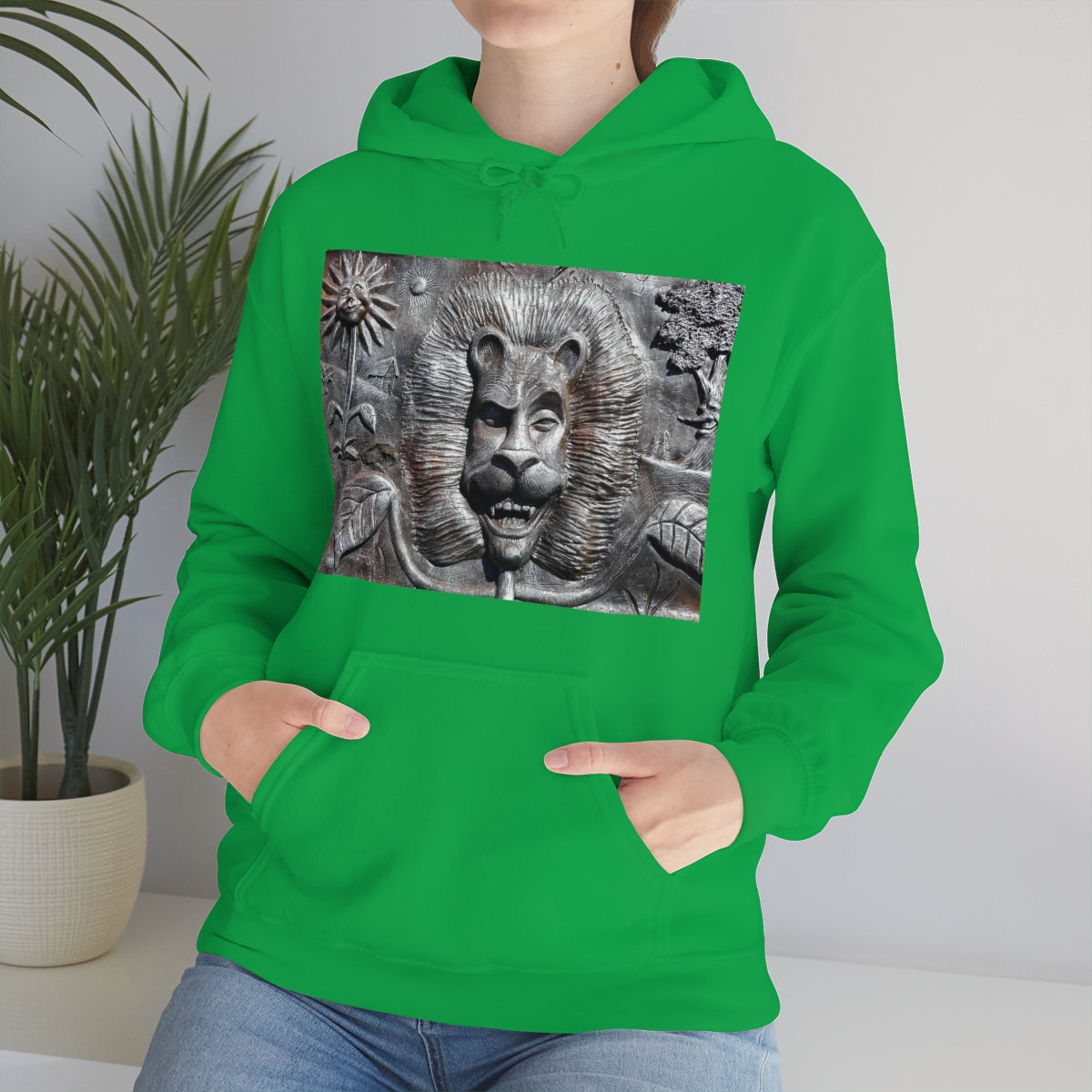 Lion's Friends Forever - Unisex Heavy Blend Hooded Sweatshirt - Fry1Productions